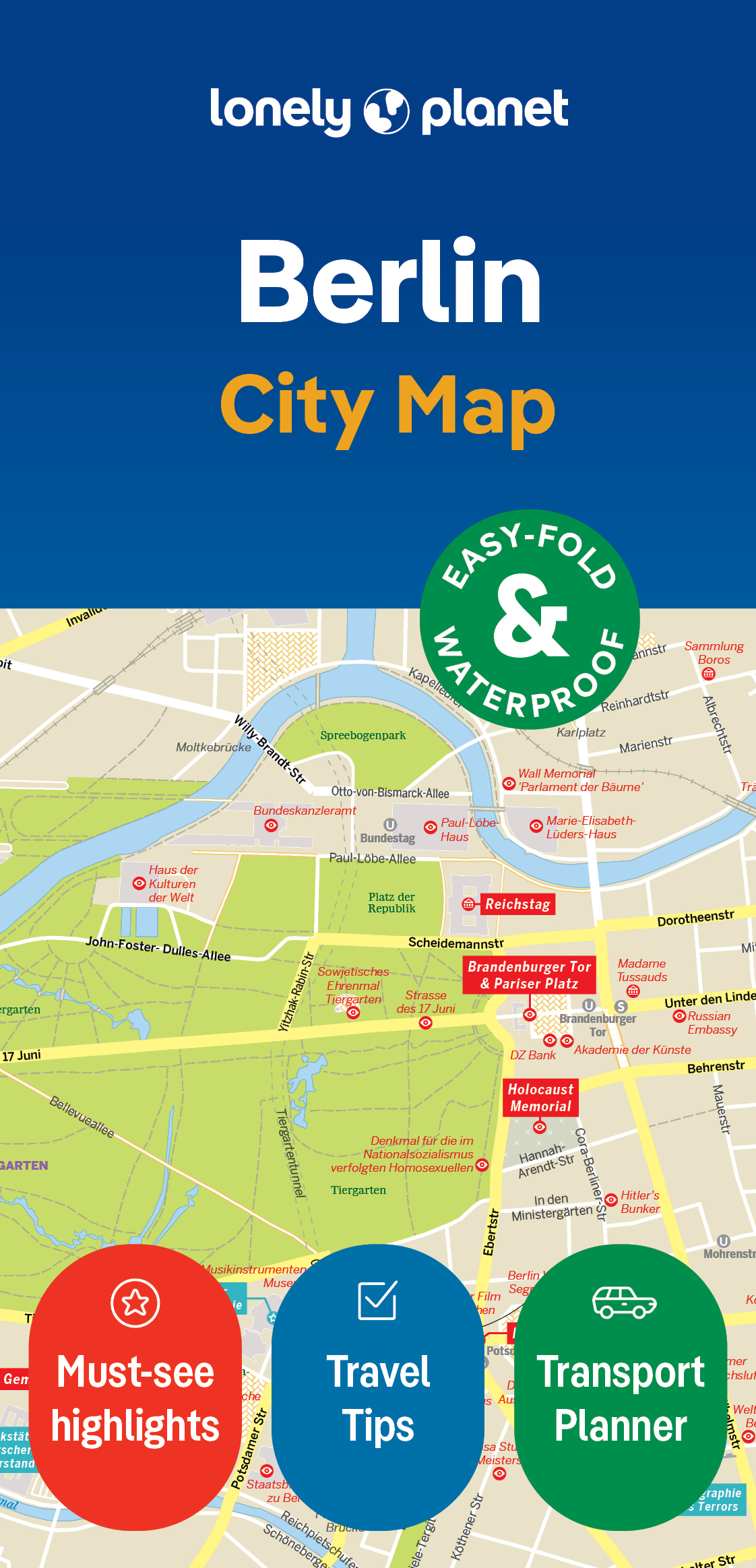 Stadsplattegrond City map Berl…