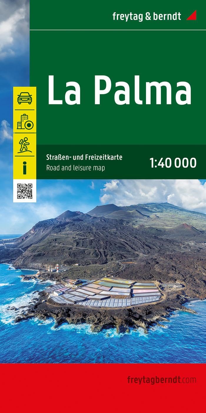 Online bestellen: Wandelkaart - Wegenkaart - landkaart La Palma | Freytag & Berndt