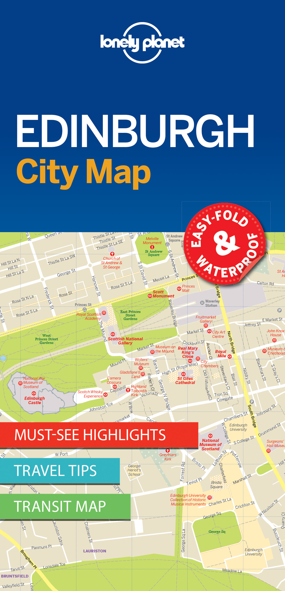 Stadsplattegrond City map Edin…