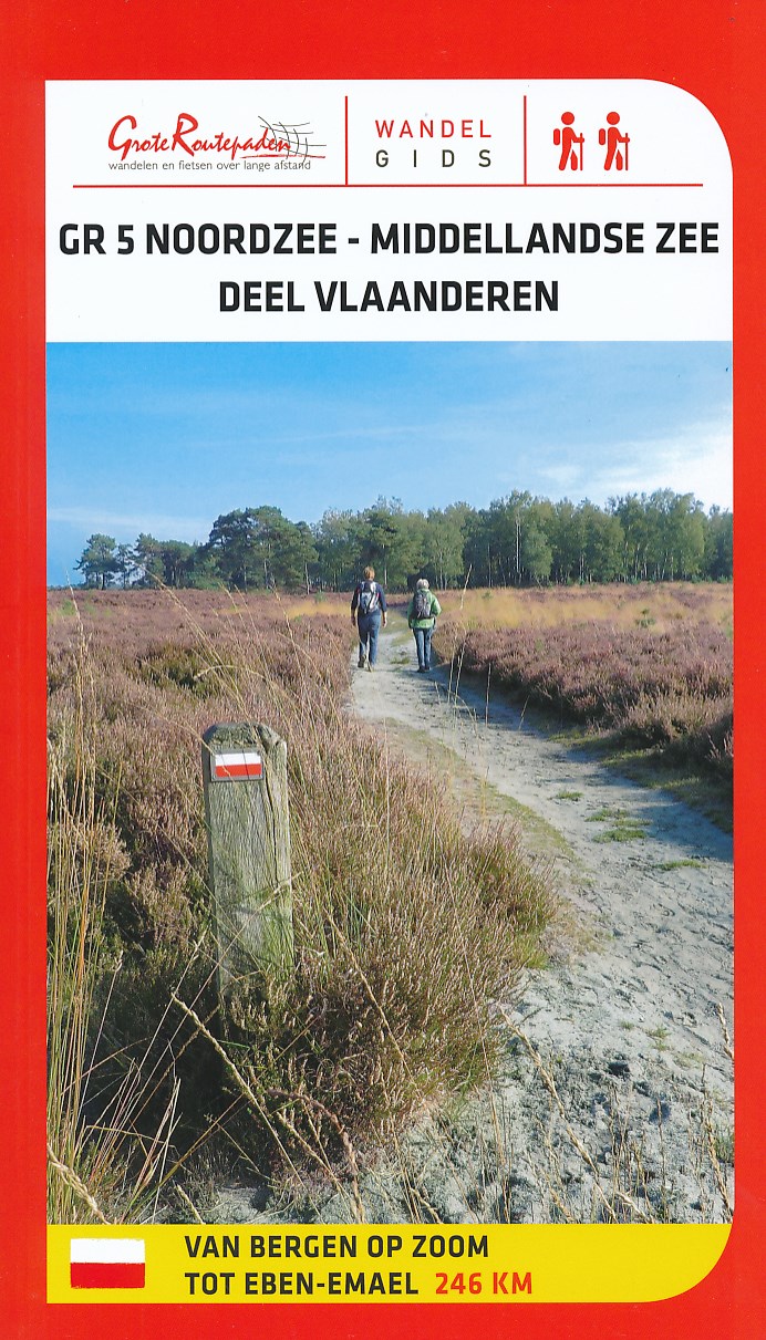 Online bestellen: Wandelgids GR5 Noordzee - Middellandse Zee - deel Vlaanderen | Grote Routepaden