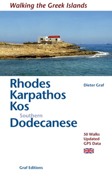 Online bestellen: Wandelgids Rhodos, Karpathos, Kos and southern Dodecanese | Graf editions