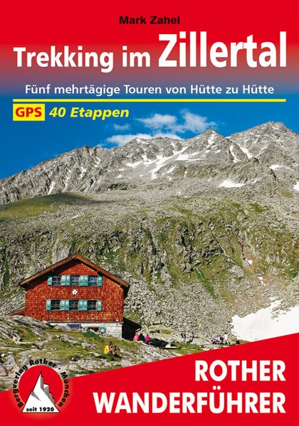 Online bestellen: Wandelgids Trekking im Zillertal | Rother Bergverlag