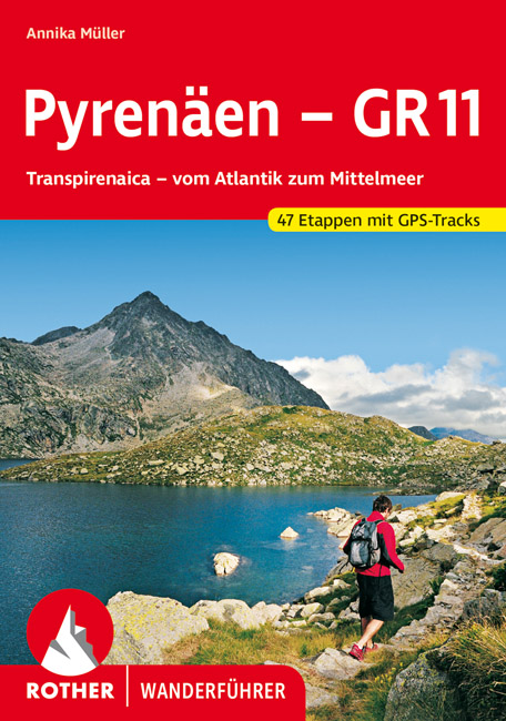 Online bestellen: Wandelgids Rother Wandefuhrer Spanje Pyrenäen - GR 11 - Pyreneeen | Rother Bergverlag