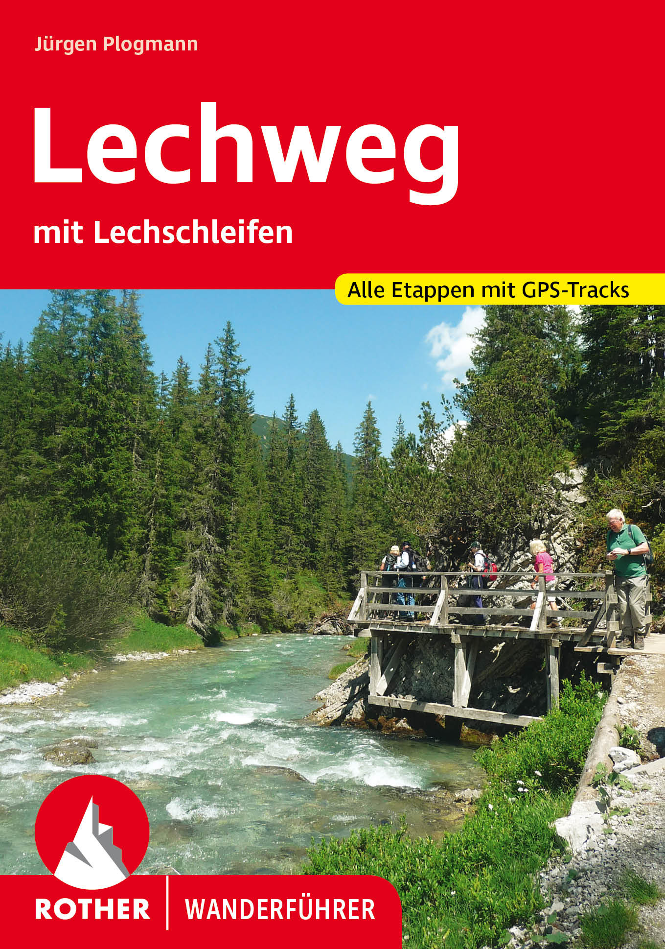 Online bestellen: Wandelgids Lechweg | Rother Bergverlag