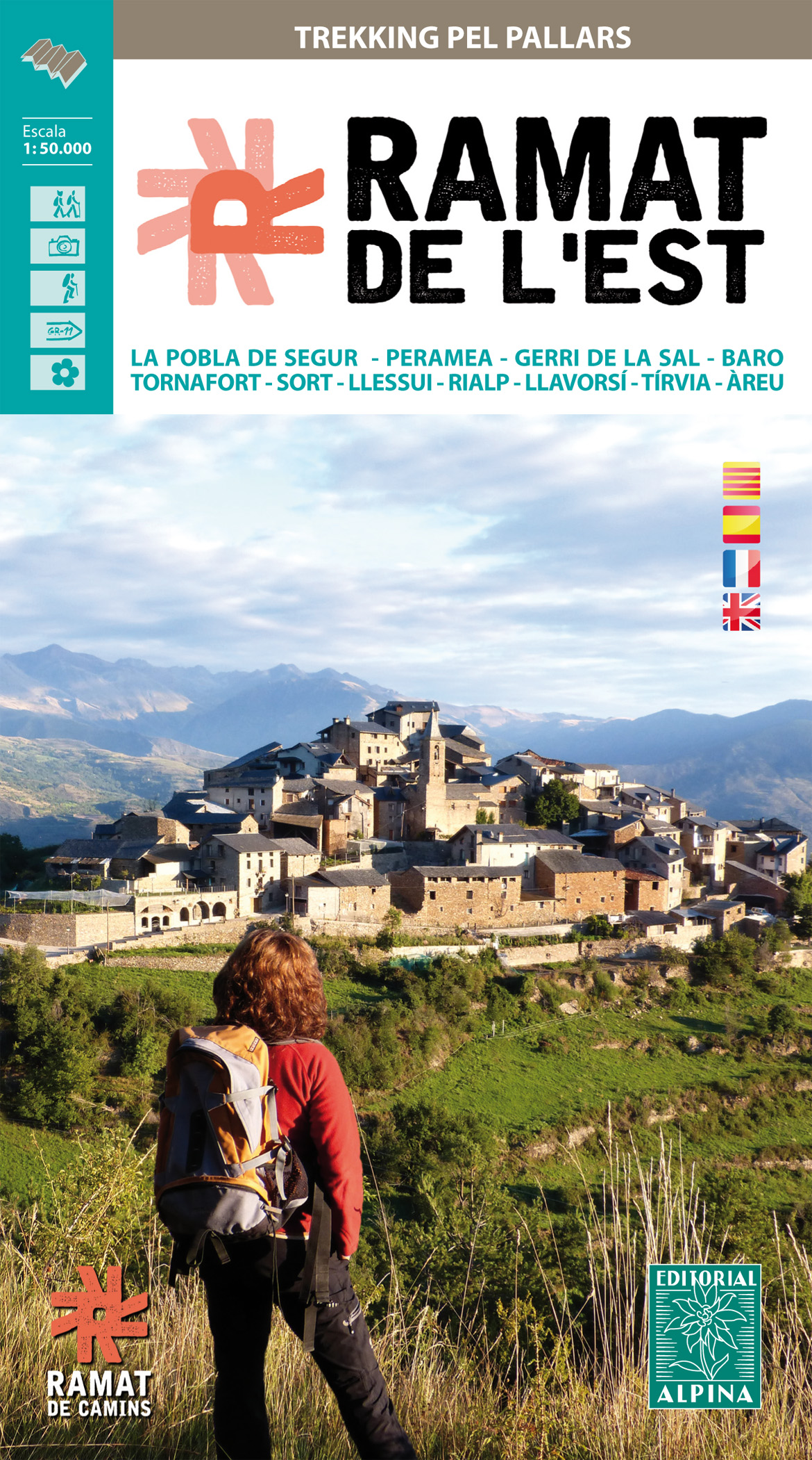 Online bestellen: Wandelkaart Ramat de l'Est - trekking pel Pallars | Editorial Alpina