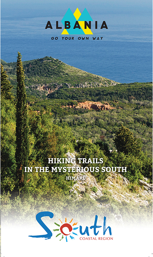 Wandelgids 801 Hiking trails in mysterious south Albania | Vektor