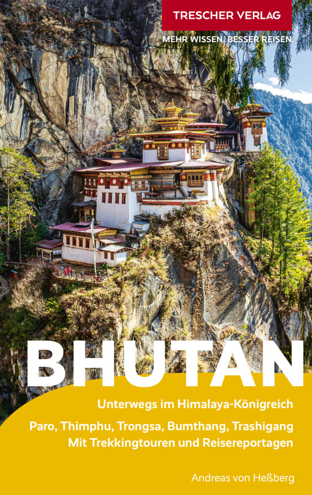 Online bestellen: Reisgids Bhutan | Trescher Verlag