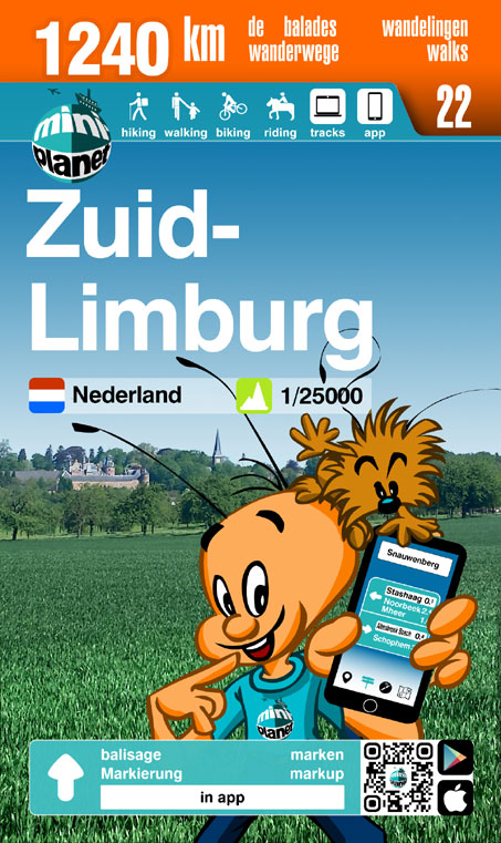 Wandelkaart 22 Zuid Limburg |…