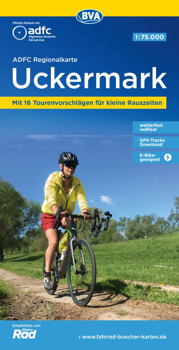 Fietskaart ADFC Regionalkarte…