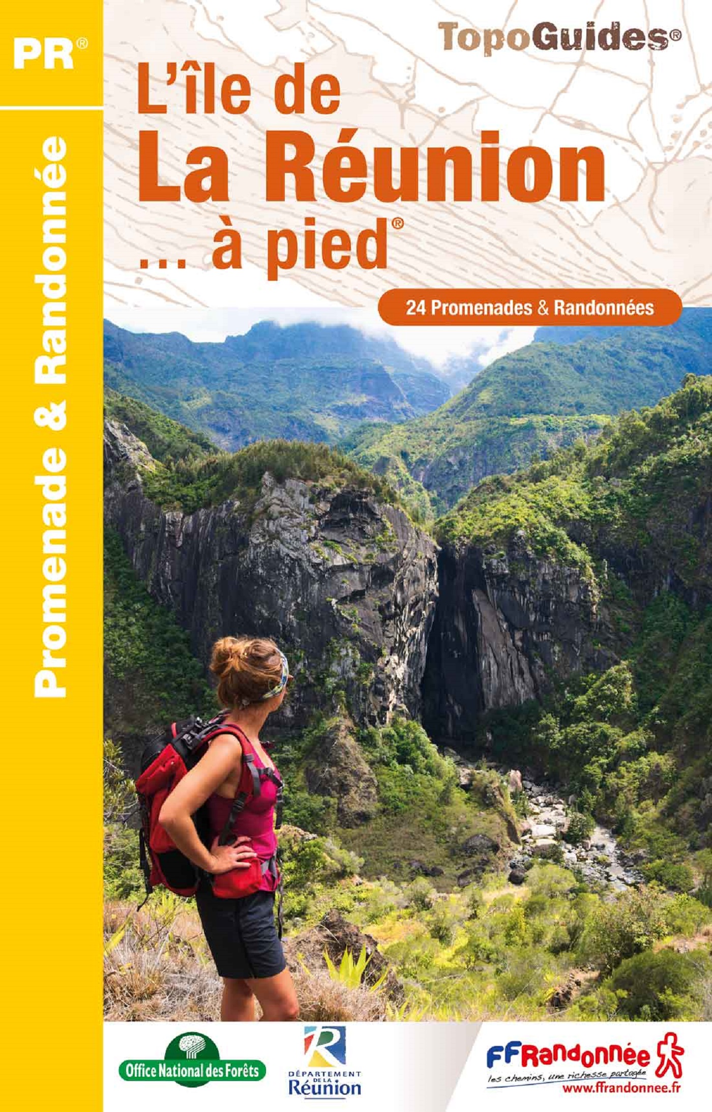 Wandelgids P974 L'île de La Réunion à pied | FFRP