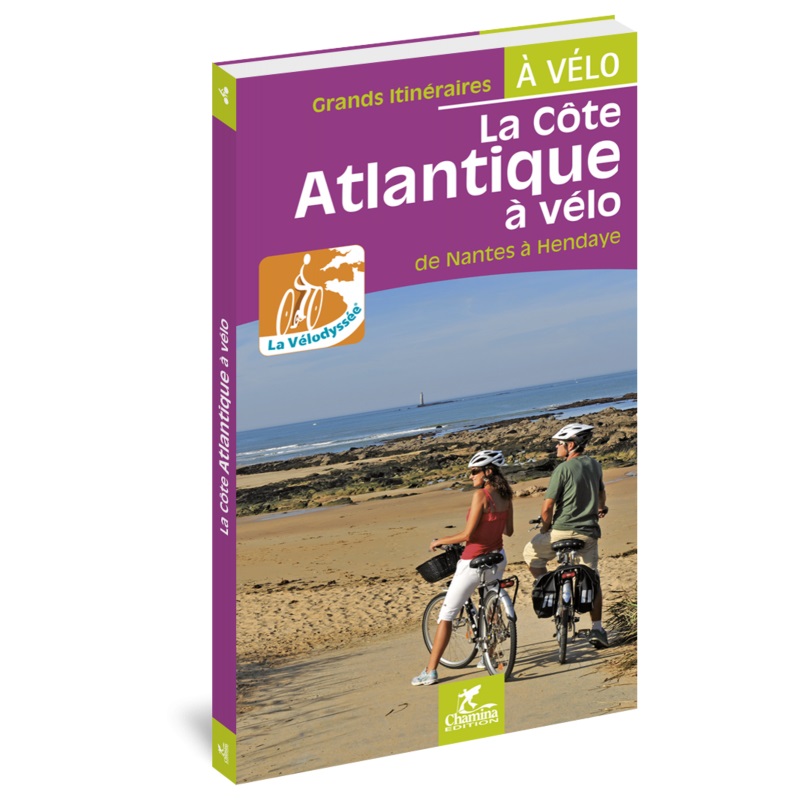 Online bestellen: Fietsgids La côte Atlantique à vélo van Nantes naar Hendaye | Chamina