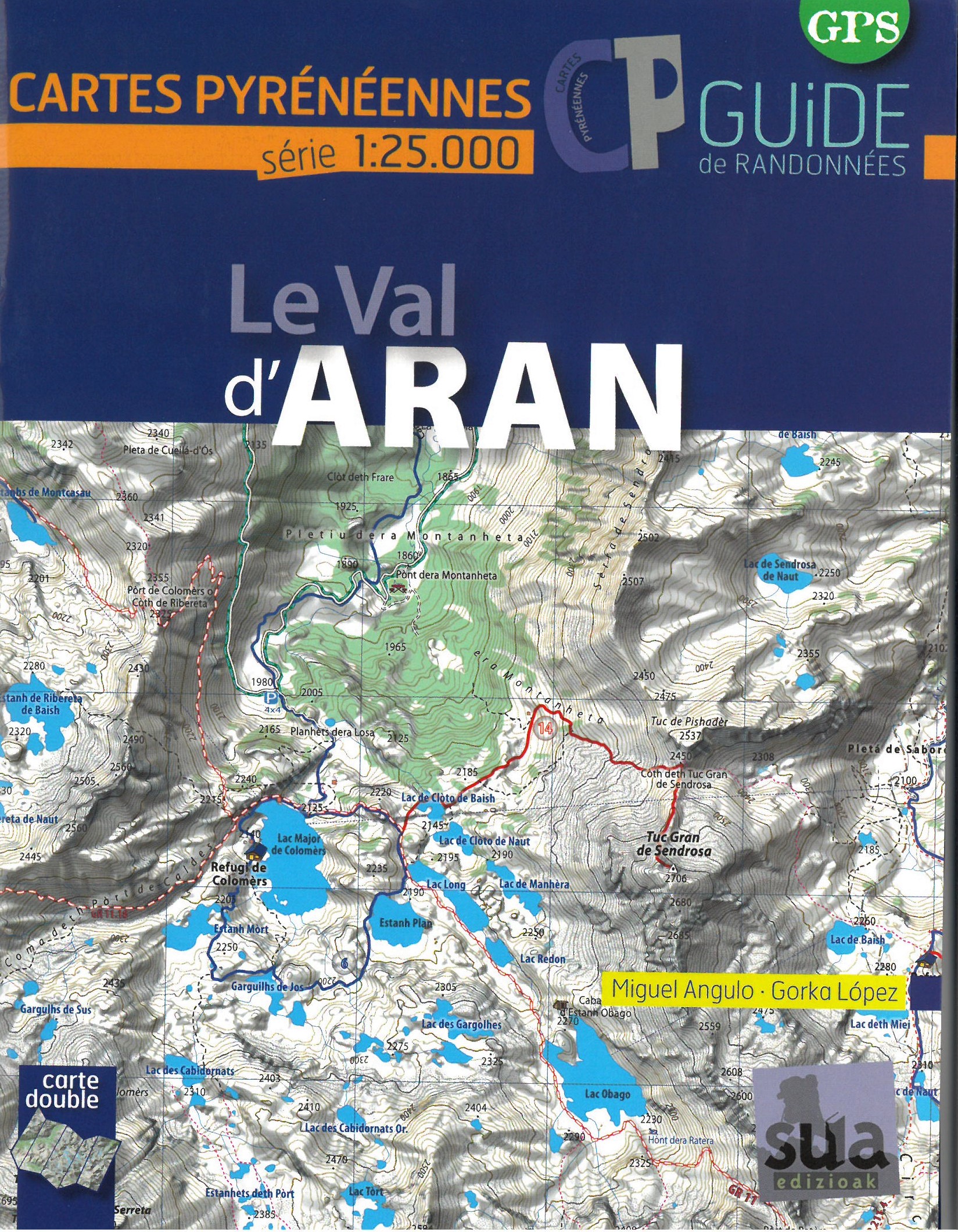 Wandelkaart Le Val d'Aran…