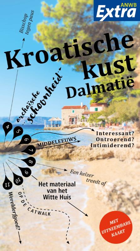 Online bestellen: Reisgids ANWB extra Kroatische Kust & Dalmatië | ANWB Media