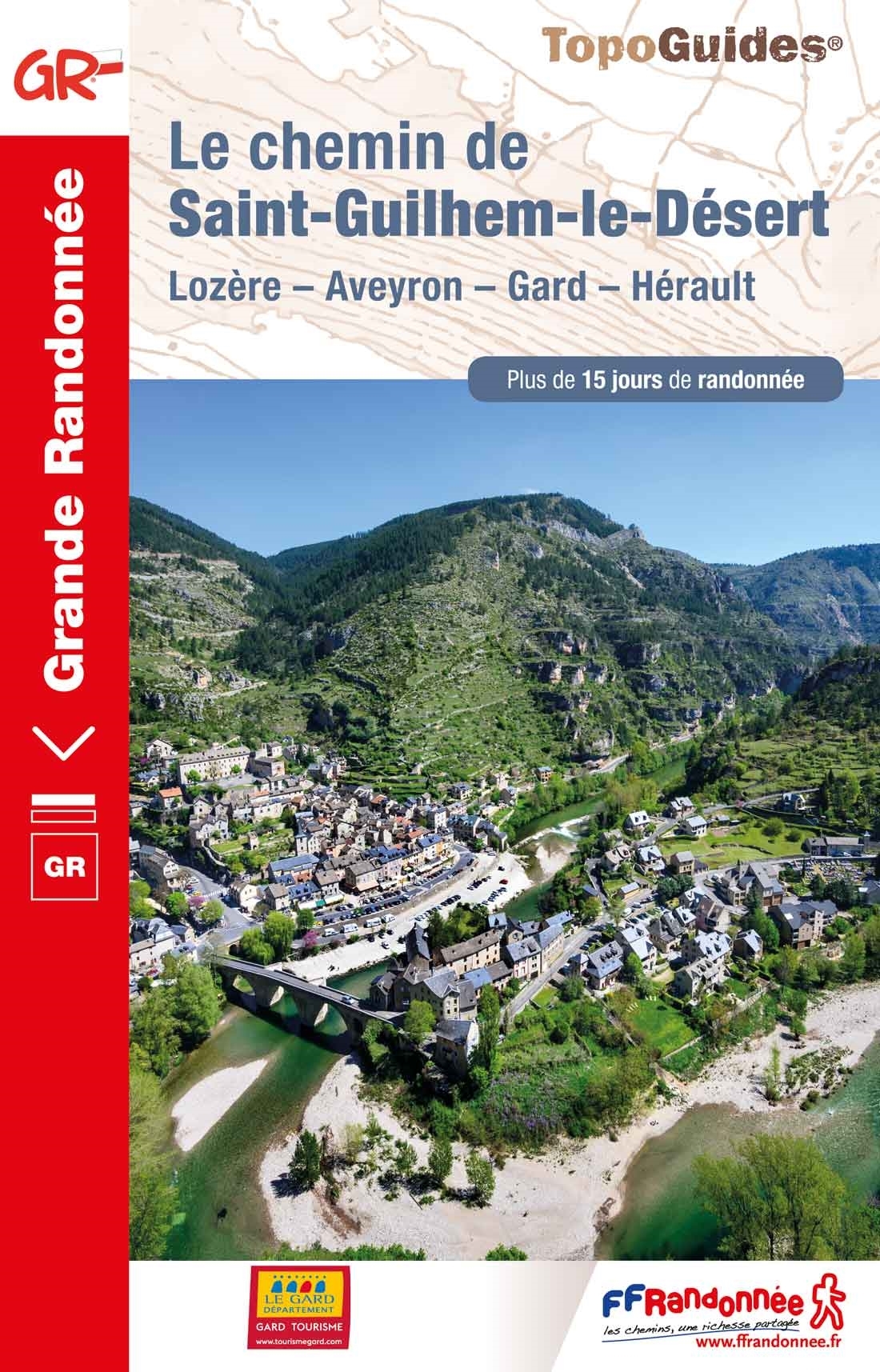 Online bestellen: Wandelgids 4834 Le chemin de Saint-Guilhem-le-Désert | FFRP