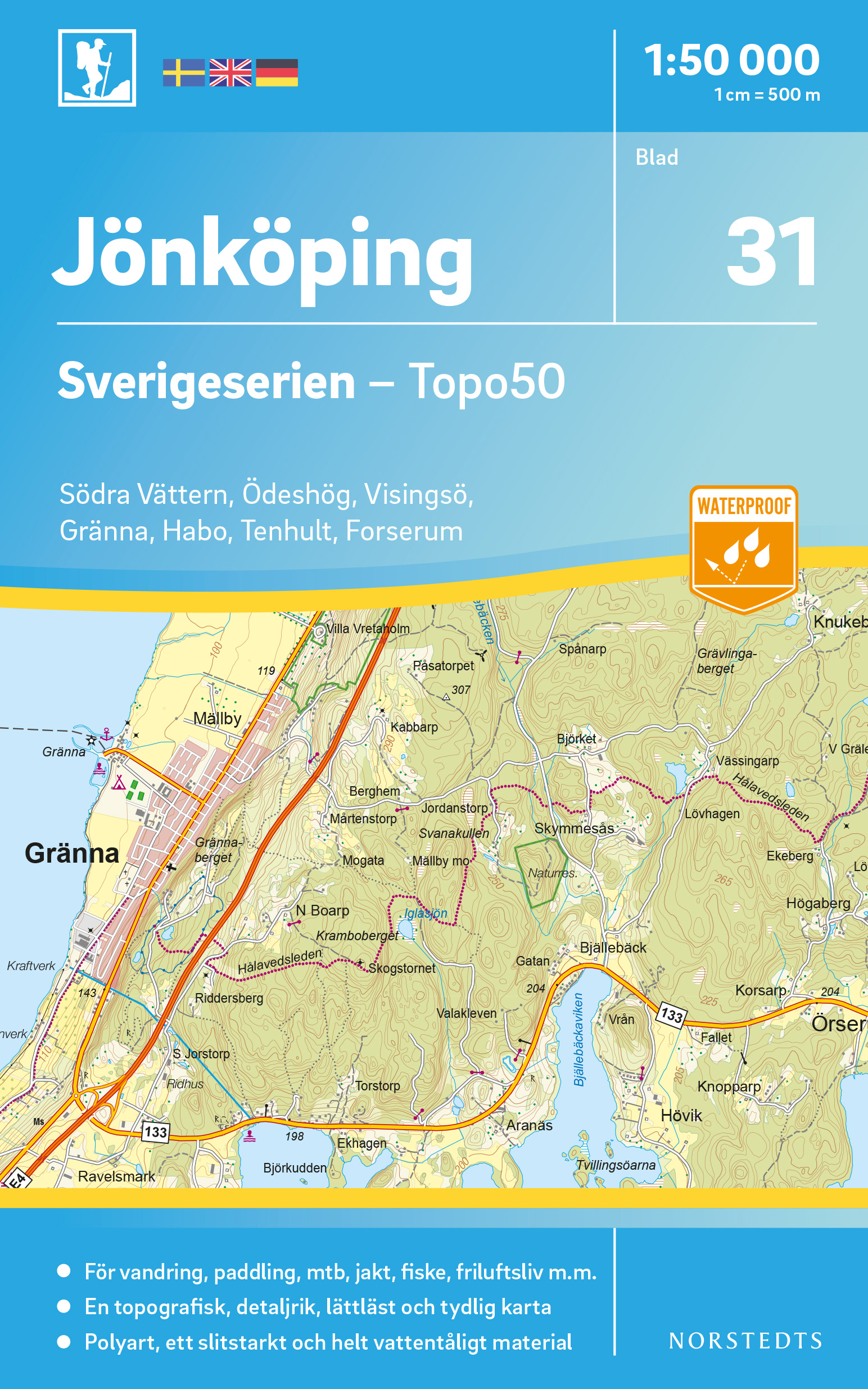 Wandelkaart - Topografische ka…