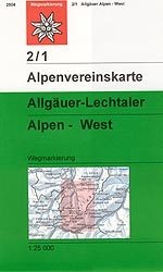 Wandelkaart 2/1 Alpenvereinska…