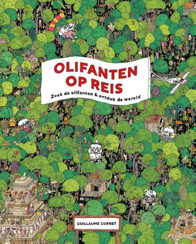 Kinderreisgids Olifanten op reis - Zoek de olifanten & ontdek de wereld | Thoth