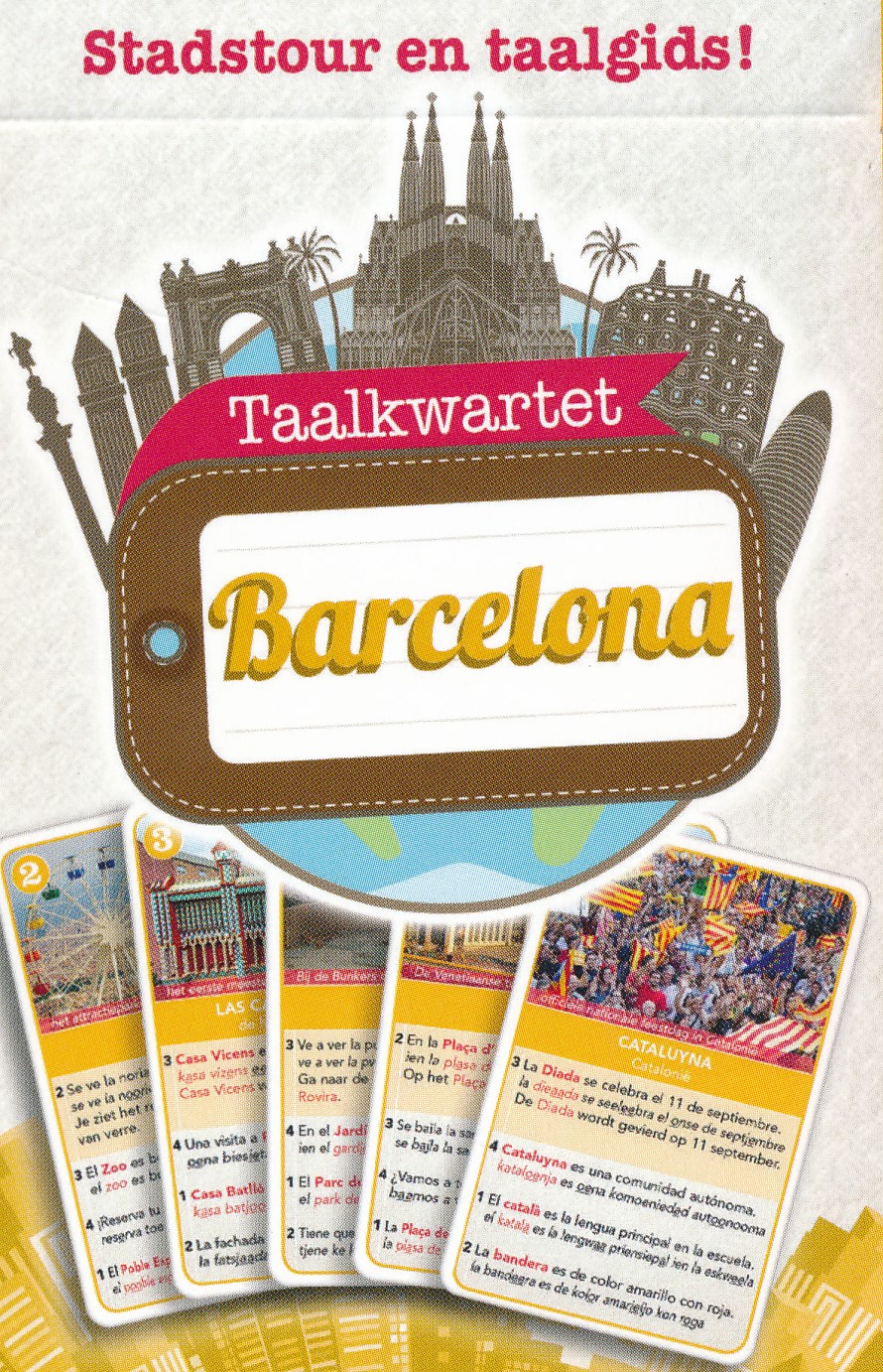 Online bestellen: Spel Taalkwartet Barcelona | Scala Leuker Leren