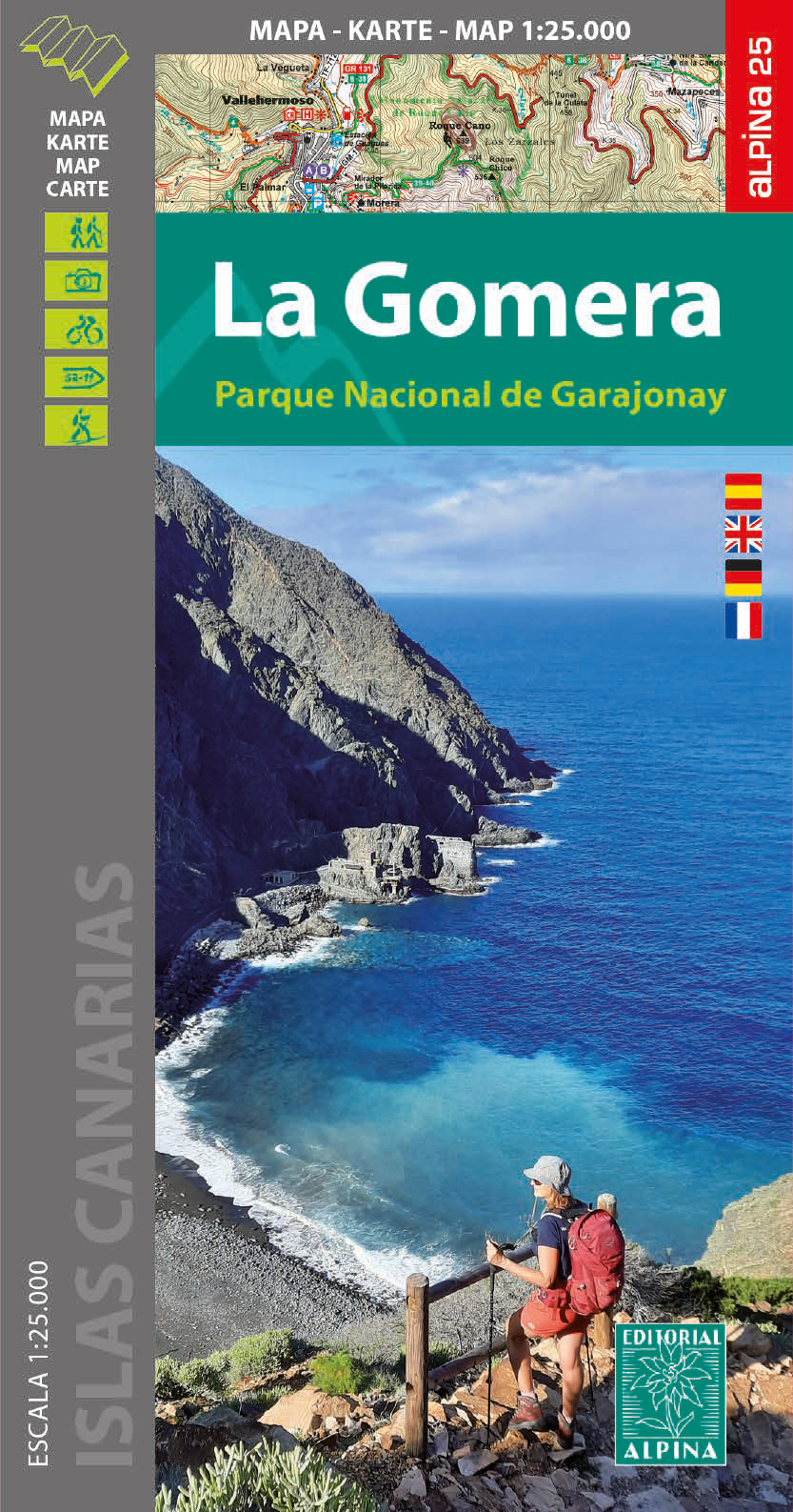 Wandelkaart La Gomera | Editor…