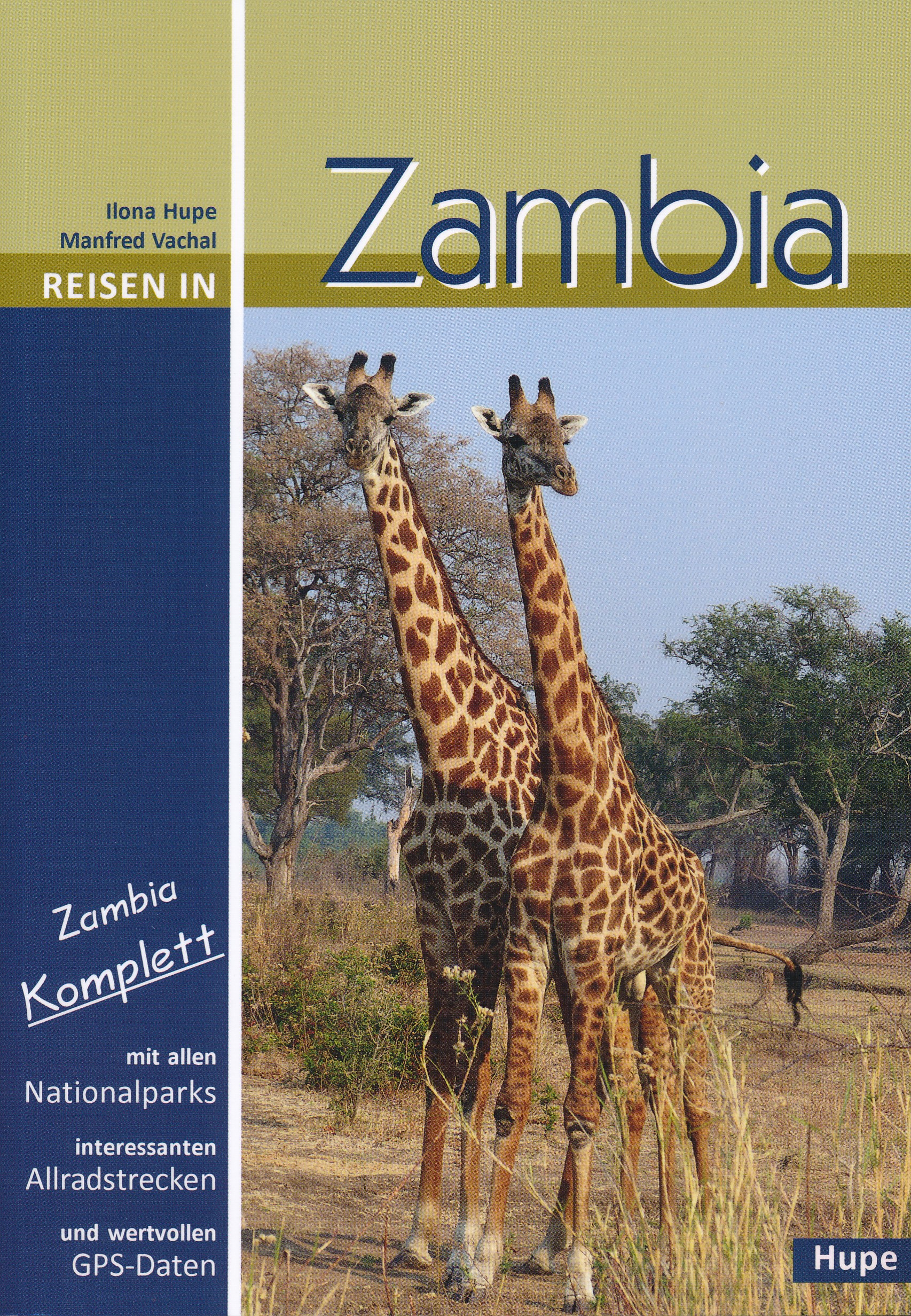 Online bestellen: Reisgids Reisen in Zambia | Hupe Verlag