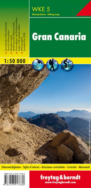 Wandelkaart WKE5 Gran Canaria…