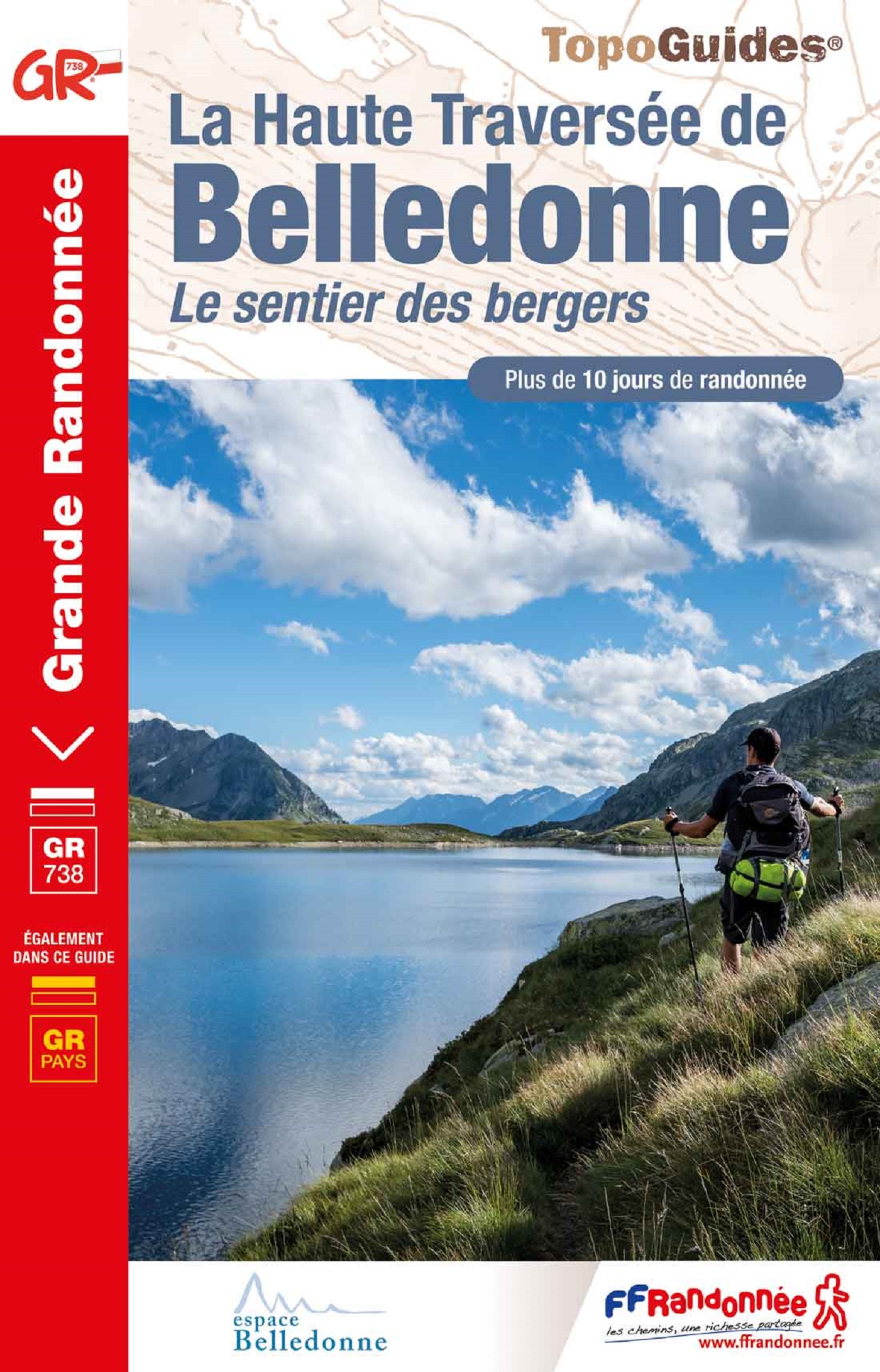 Online bestellen: Wandelgids 0738 La Haute Traversée de Belledonne - Le sentier des bergers GR738 | FFRP