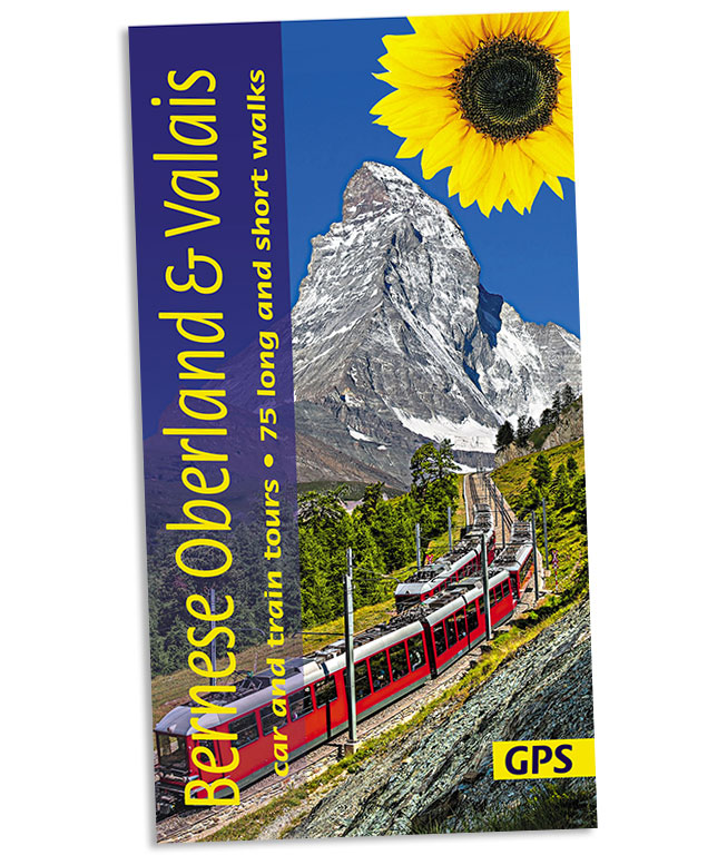 Online bestellen: Wandelgids Bernese Oberland & Valais | Sunflower books