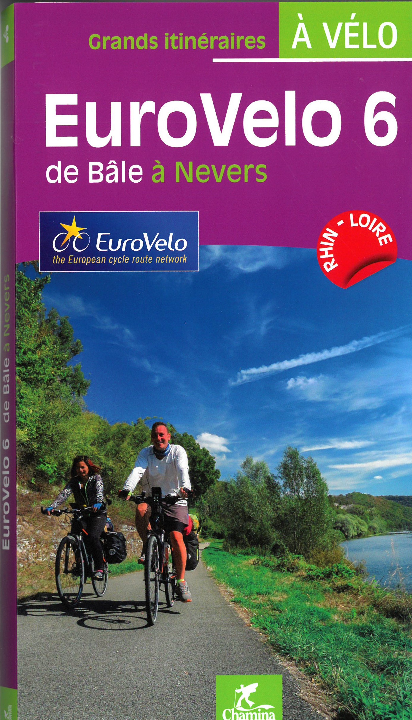 Online bestellen: Fietsgids EuroVelo 6 de Bâles à Nevers - Basel naar Nevers | Chamina