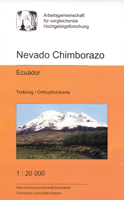 Online bestellen: Wandelkaart 1 Nevado Chimborazo | Nepal Kartenwerk