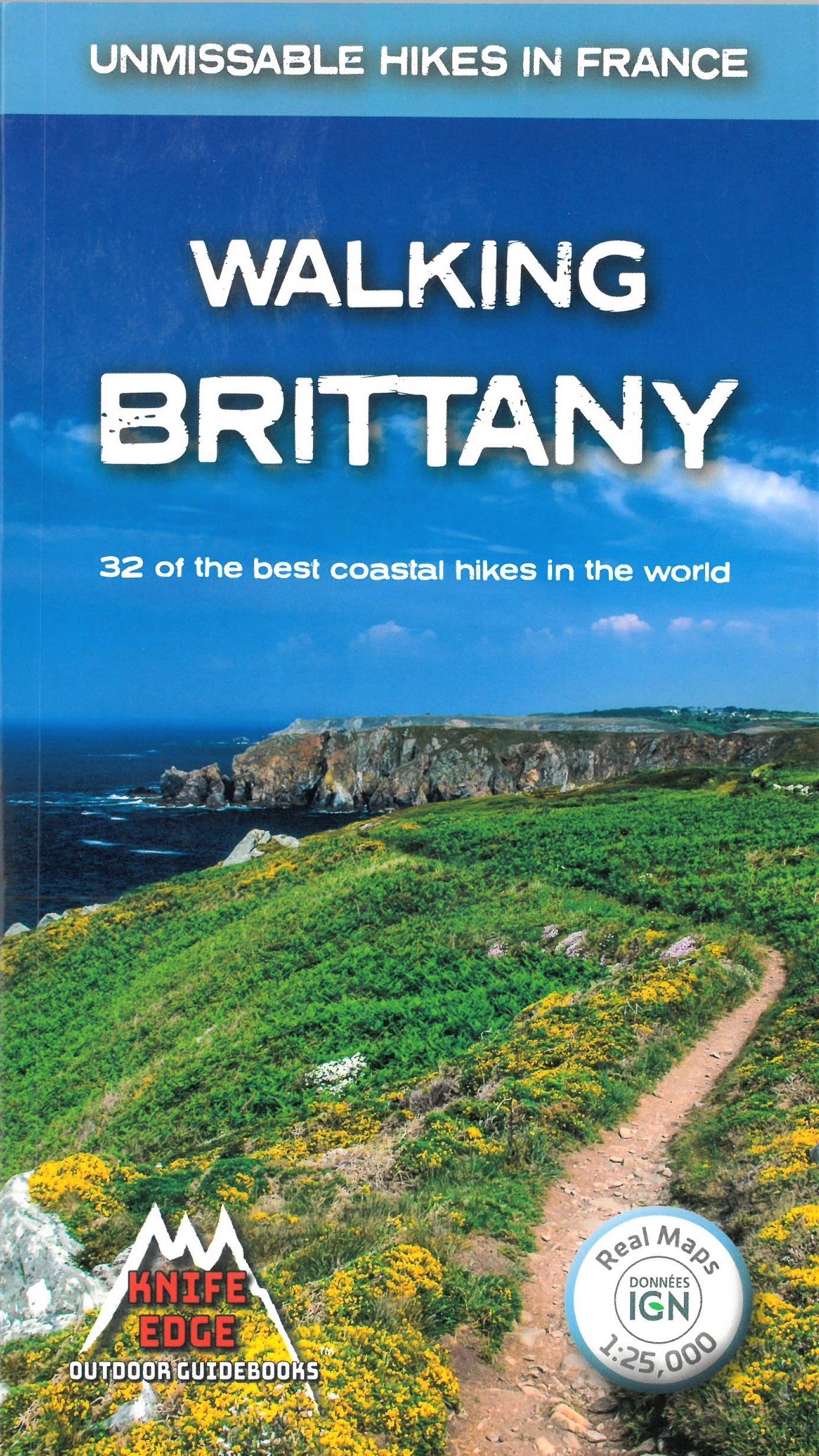 Wandelgids Walking Brittany - Bretagne | Knife Edge Outdoor