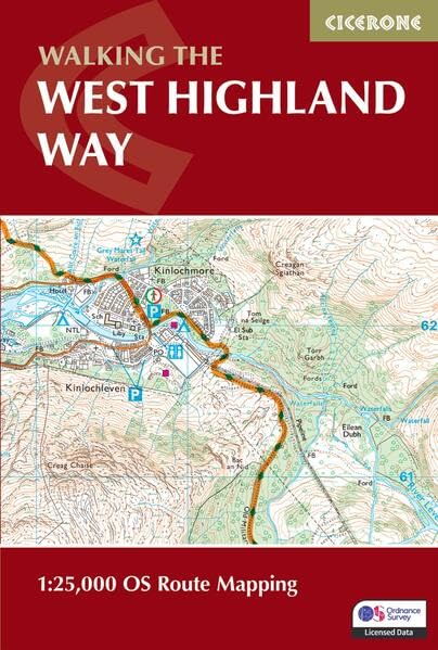 Online bestellen: Wandelatlas West Highland Way Map Booklet - Kaartenset | Cicerone