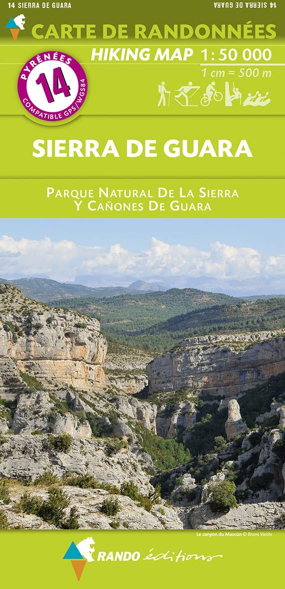 Online bestellen: Wandelkaart 14 Sierra de Guara | Rando Editions