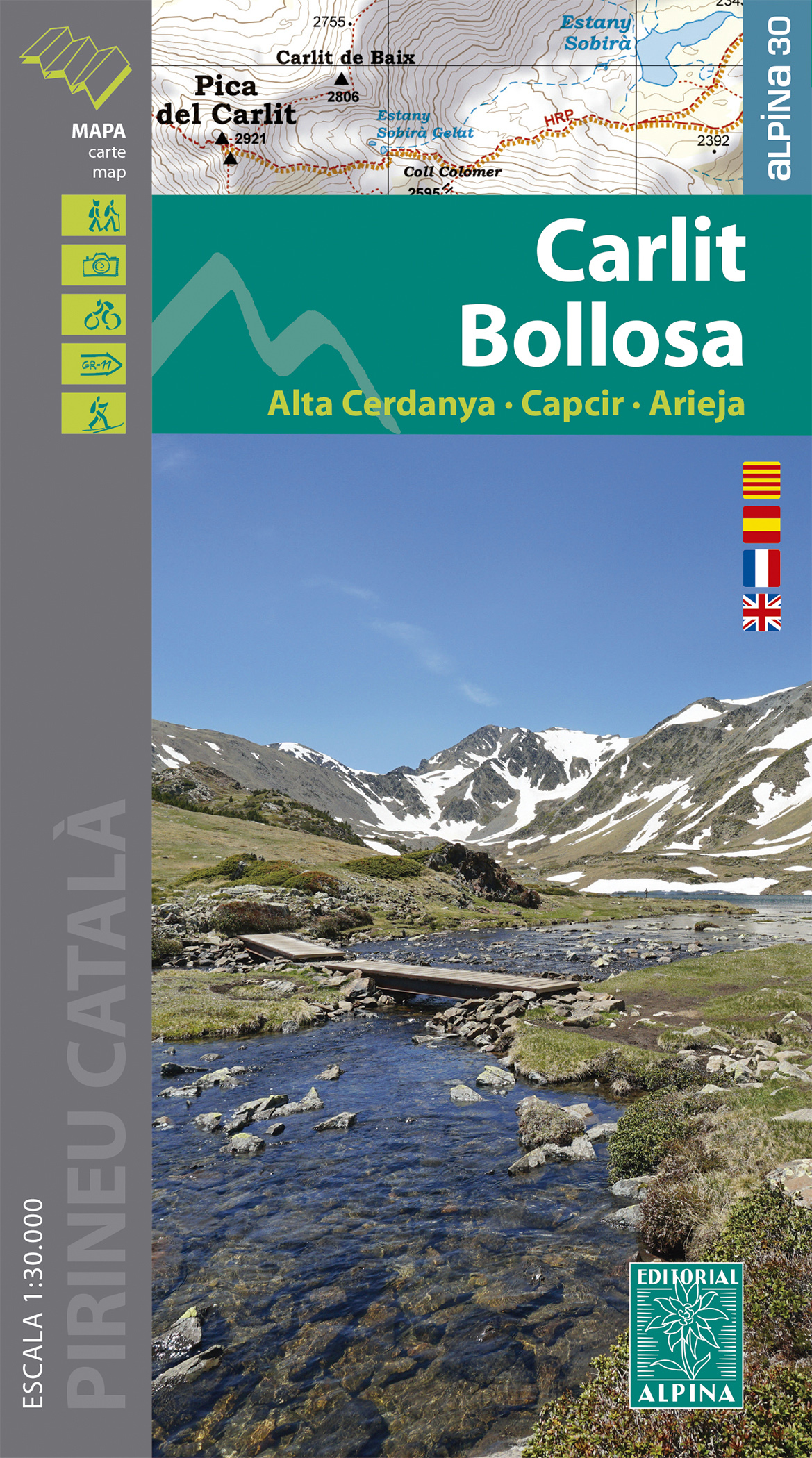 Wandelkaart Carlit - Bollosa |…