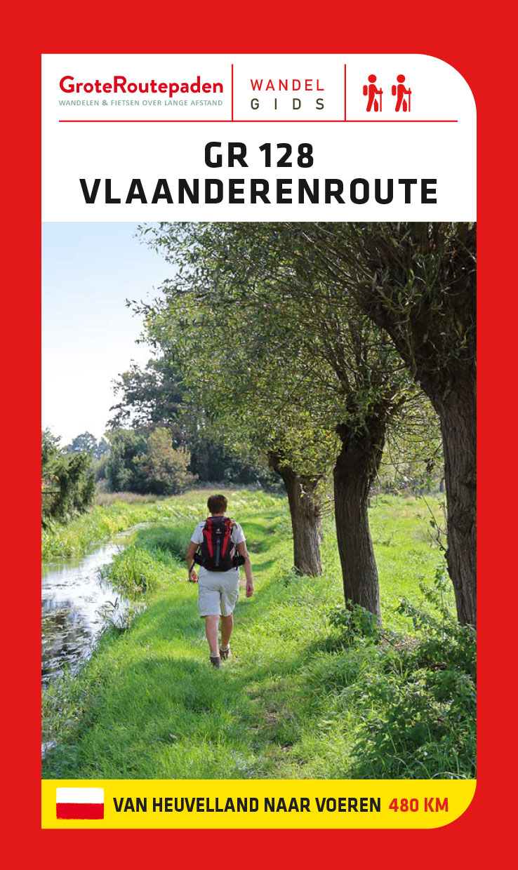 Online bestellen: Wandelgids 128 Vlaanderenroute - GR 128 van Heuvelland naar Voeren | Grote Routepaden