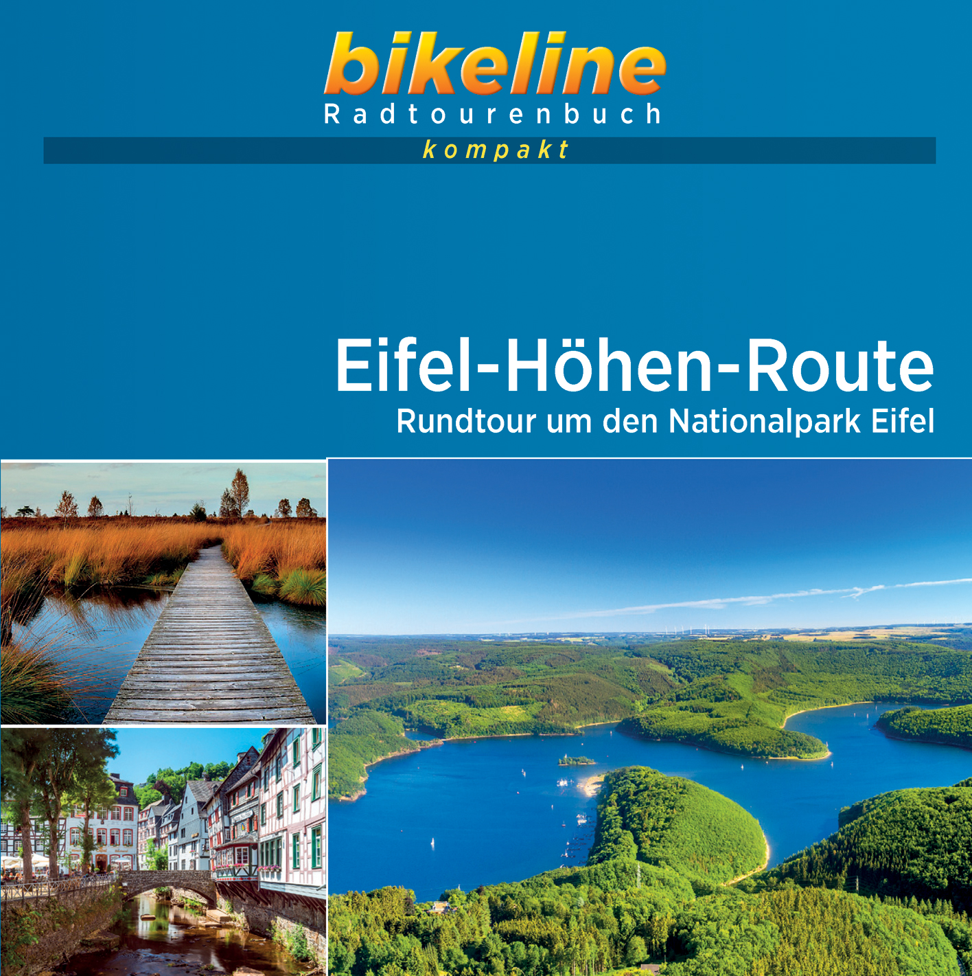 Online bestellen: Fietsgids Bikeline Radtourenbuch kompakt Eifel-Höhen-Route | Esterbauer