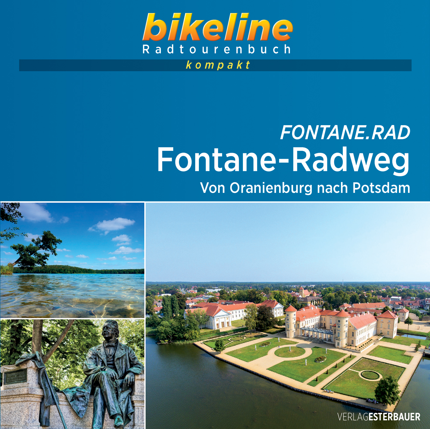 Online bestellen: Fietsgids Bikeline Radtourenbuch kompakt Fontaine - Radweg | Esterbauer