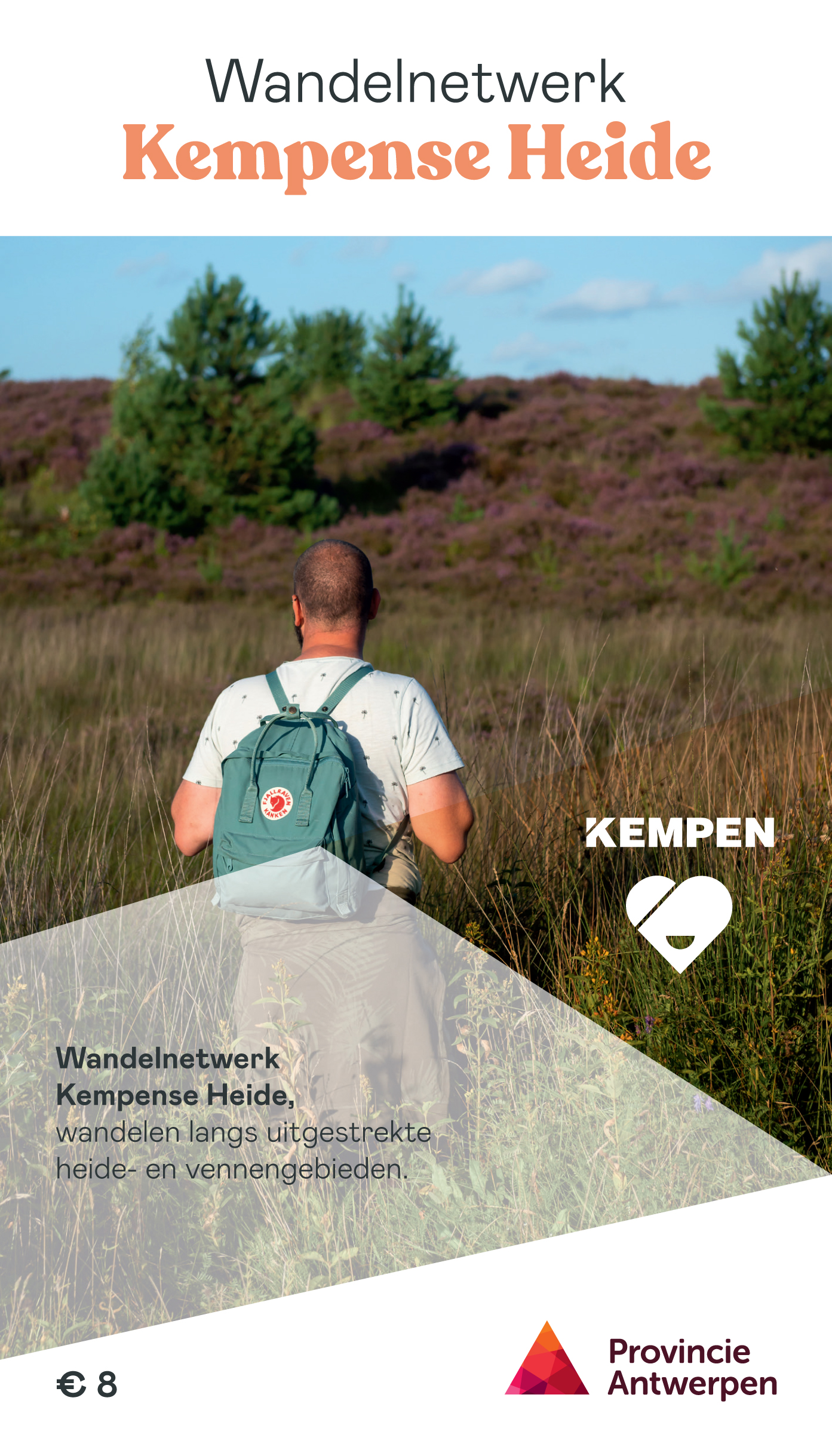 Online bestellen: Wandelknooppuntenkaart Wandelnetwerk BE Kempense Heide | Provincie Antwerpen Toerisme