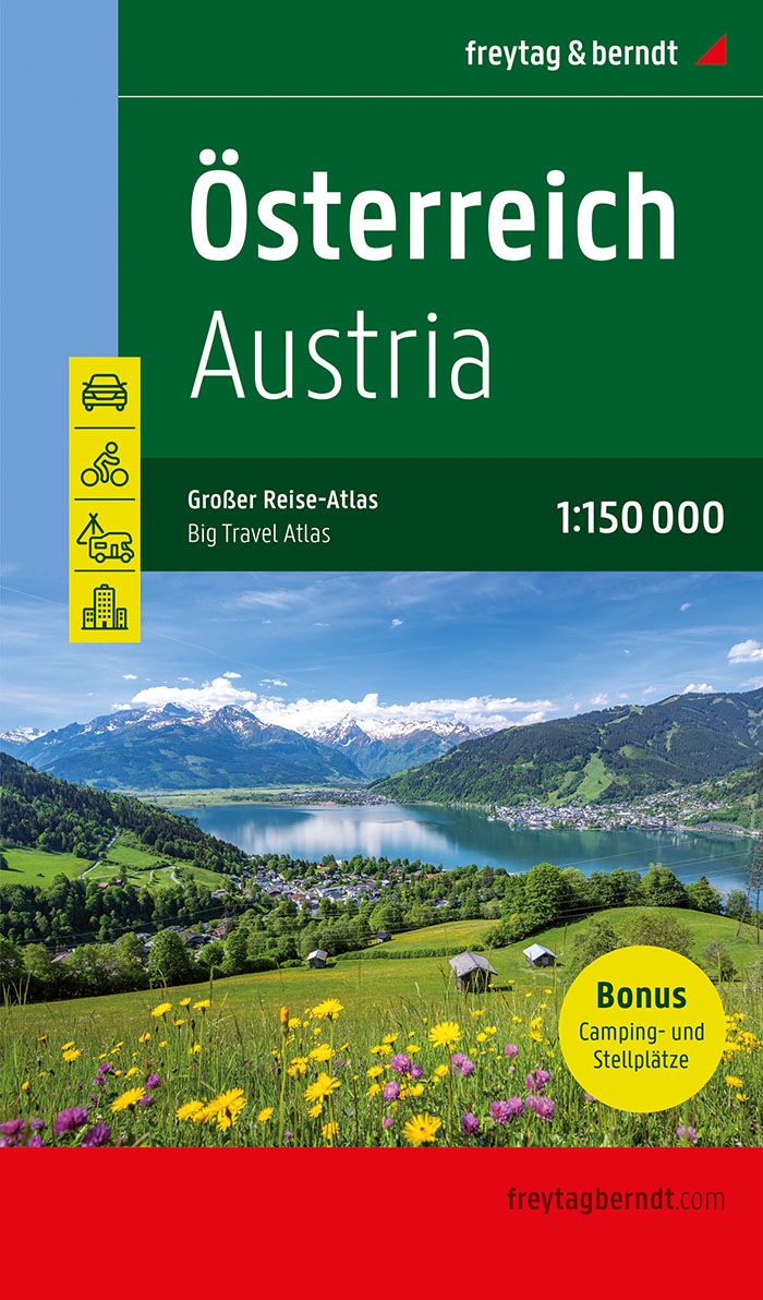 Wegenatlas Autoatlas Österreic…