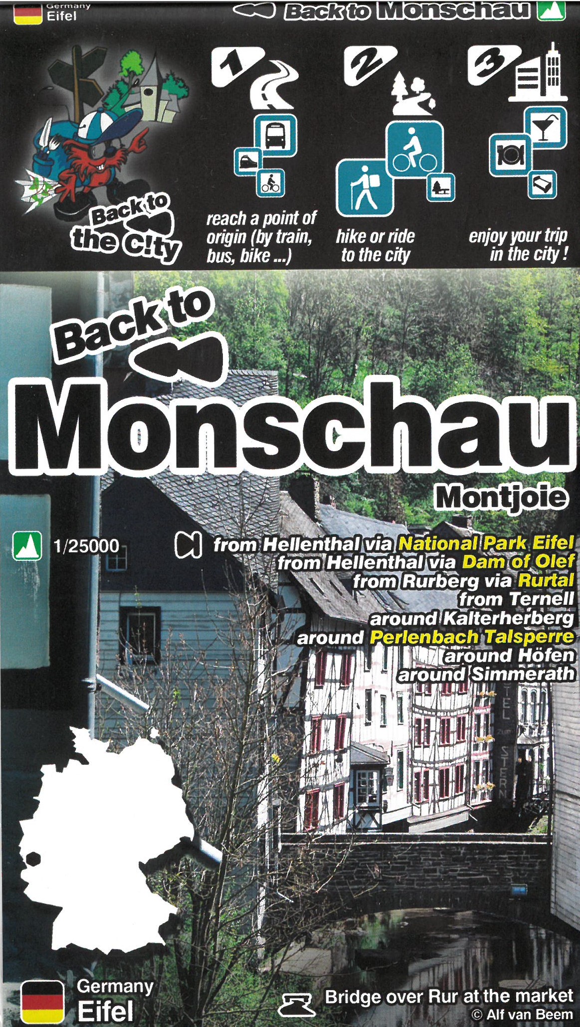 Online bestellen: Wandelkaart 09 Monschau | Mini-Ardenne