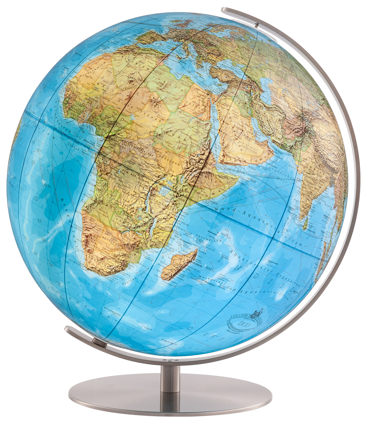 Wereldbol - Globe Duo XL | Ø 40 Cm | met verlichting | Columbus Verlag