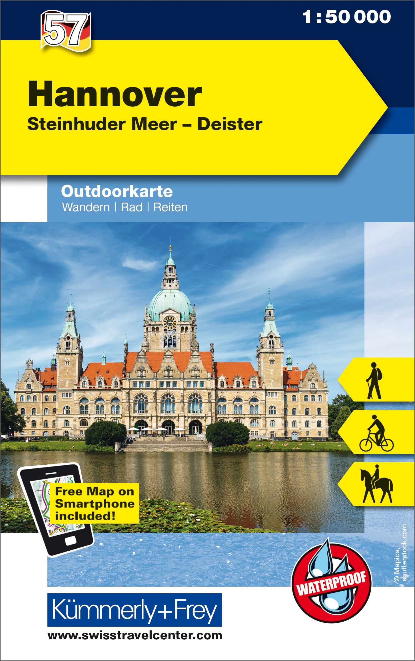 Wandelkaart 57 Outdoorkarte Ha…