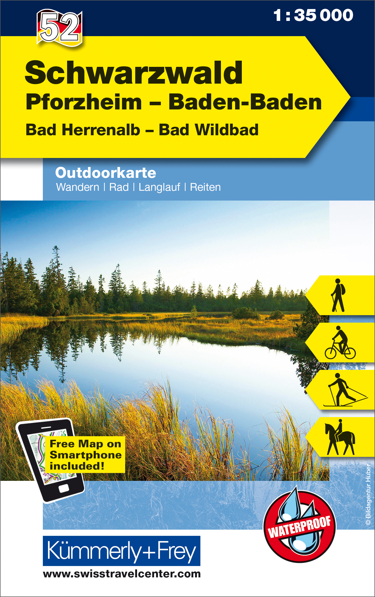 Wandelkaart 52 Outdoorkarte Sc…