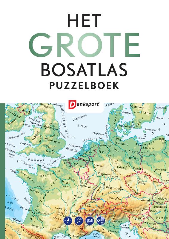 Puzzelboek Het Grote Bosatlas…