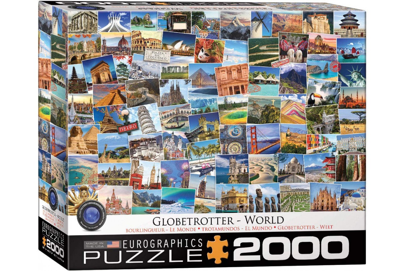 Legpuzzel Globetrotter World -…