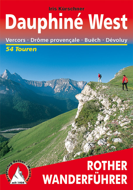 Online bestellen: Wandelgids 29 Dauphiné West, Vercors · Drôme provençale · Buëch · Dévoluy | Rother Bergverlag1