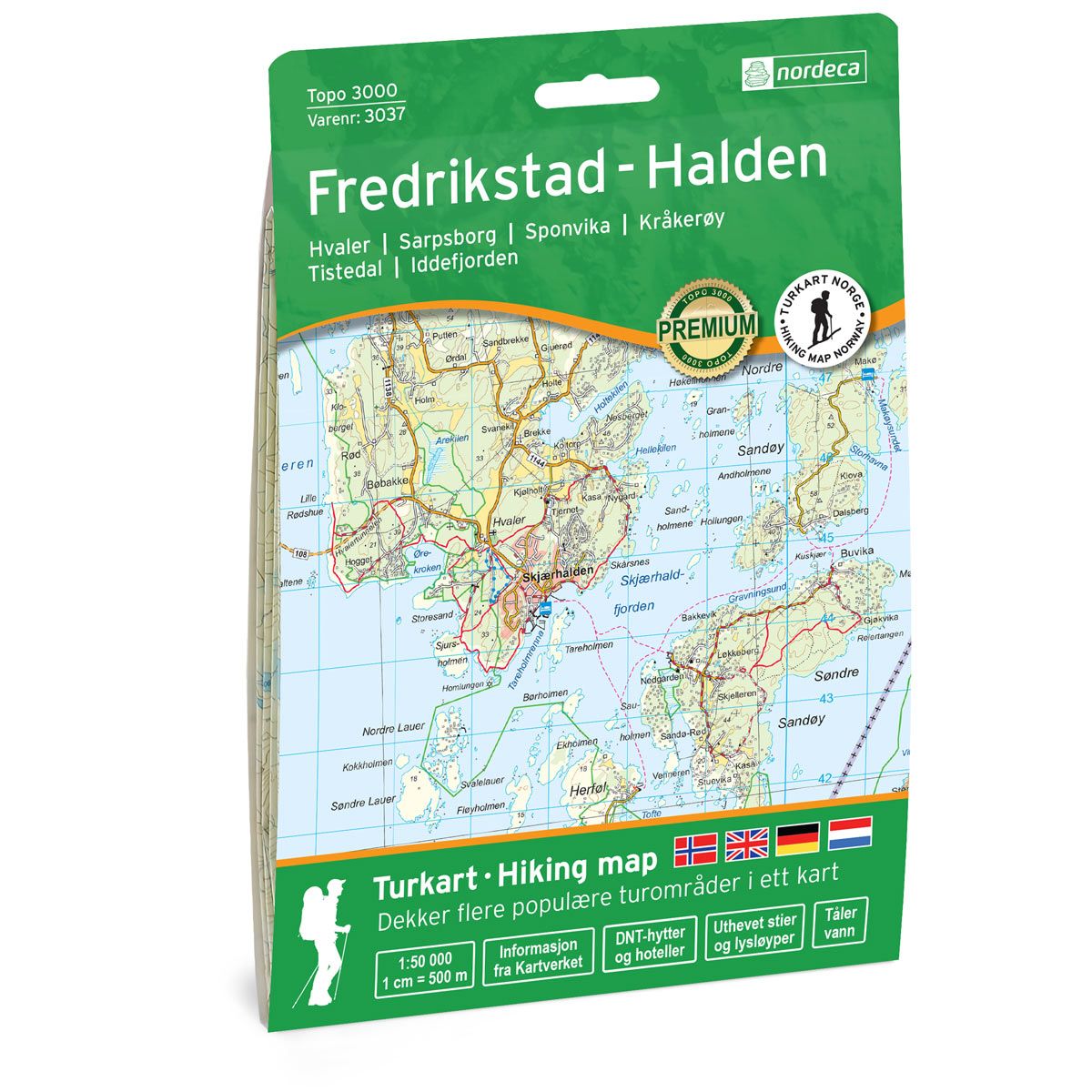 Wandelkaart 3037 Topo 3000 Fre…