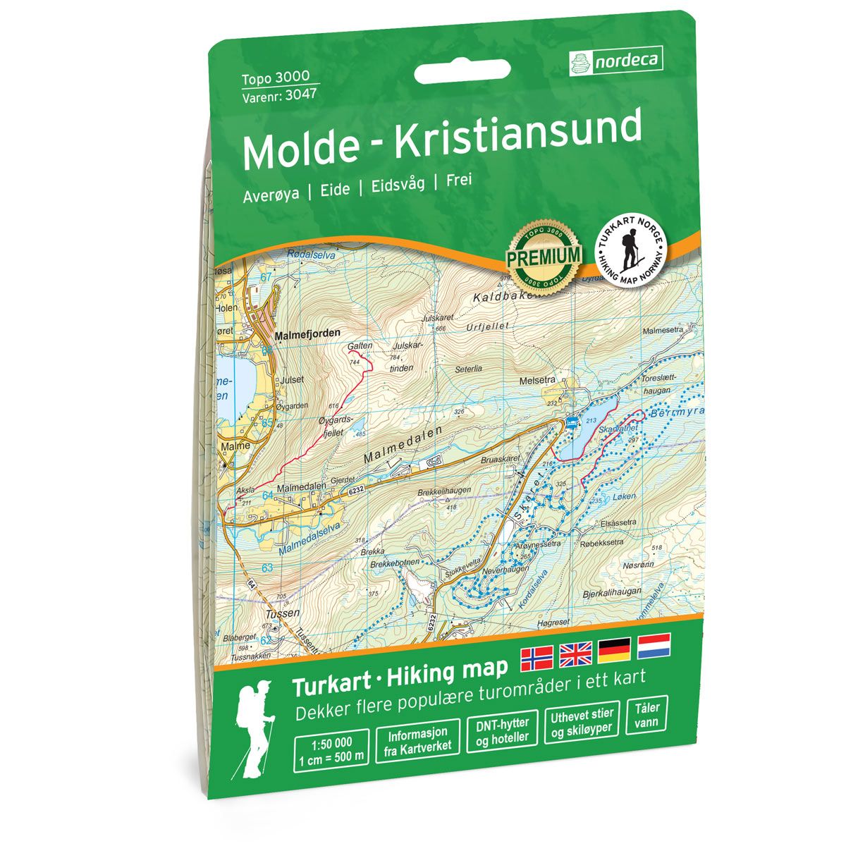 Wandelkaart 3047 Topo 3000 Mol…