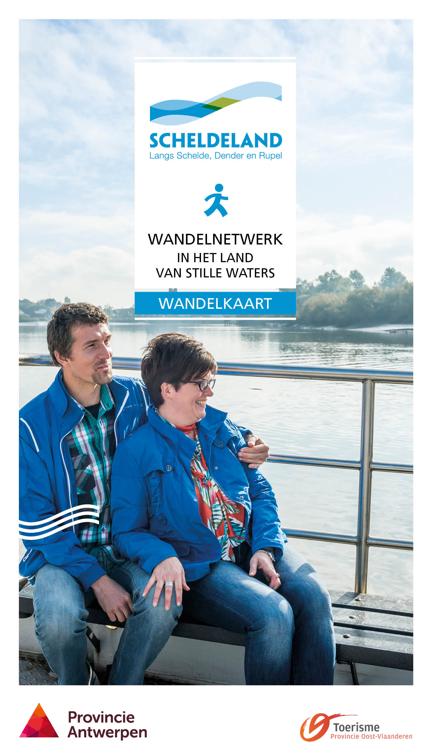 Online bestellen: Wandelknooppuntenkaart Wandelnetwerk BE Land van Stille Waters - Scheldeland | Provincie Antwerpen Toerisme