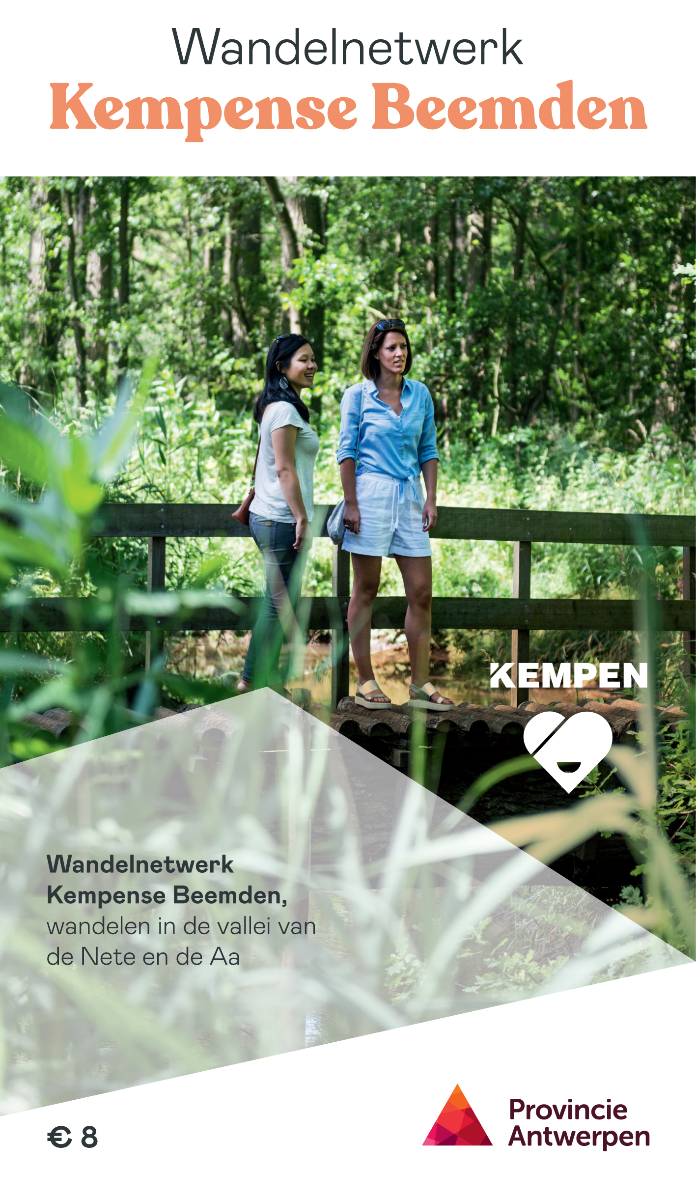 Online bestellen: Wandelknooppuntenkaart Wandelnetwerk BE Kempense Beemden | Provincie Antwerpen Toerisme