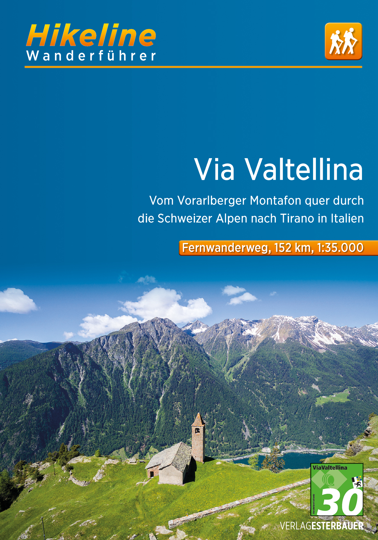 Wandelgids Hikeline Via Valtel…